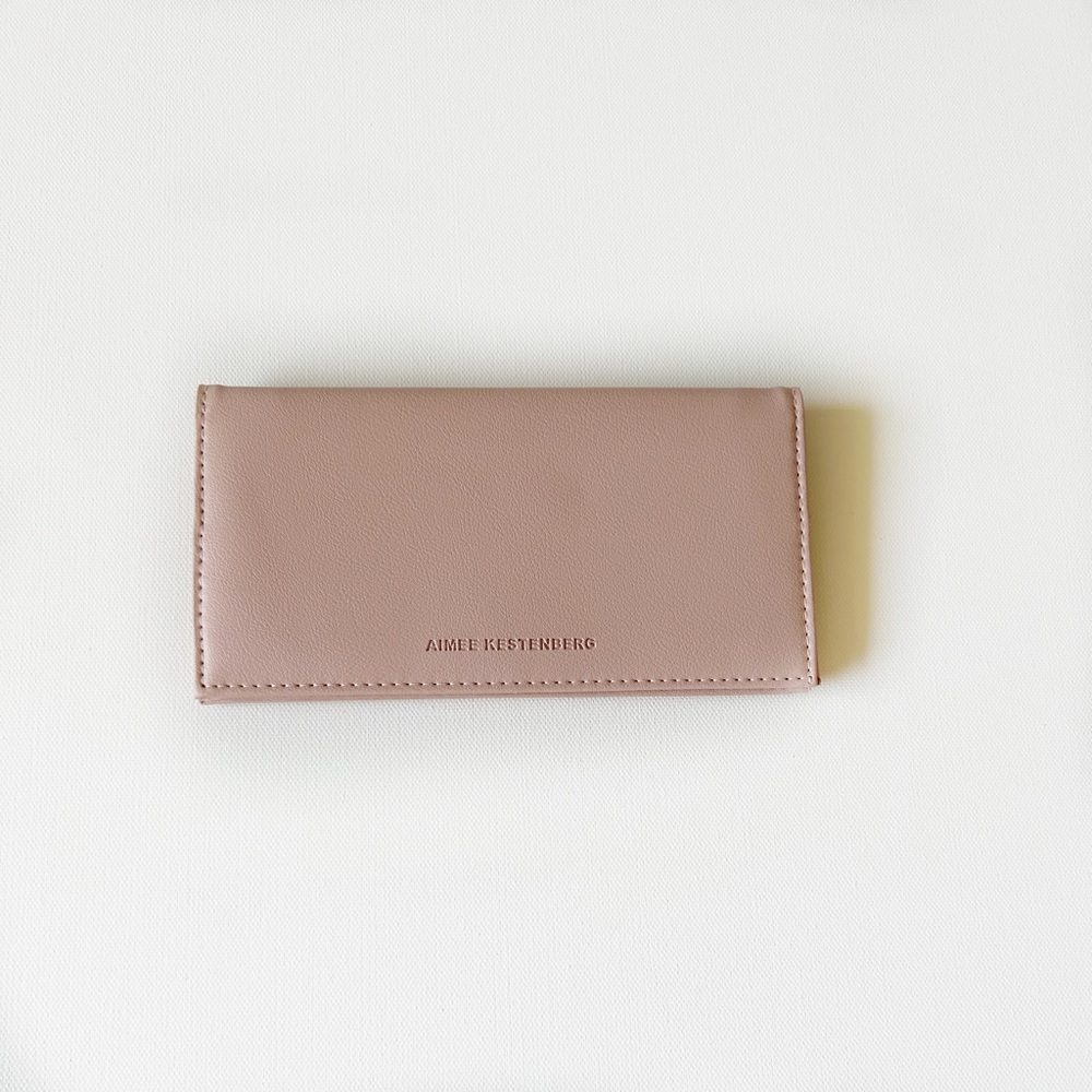 🆕 Aimee Kestenberg Blush Marietta Flat Wallet